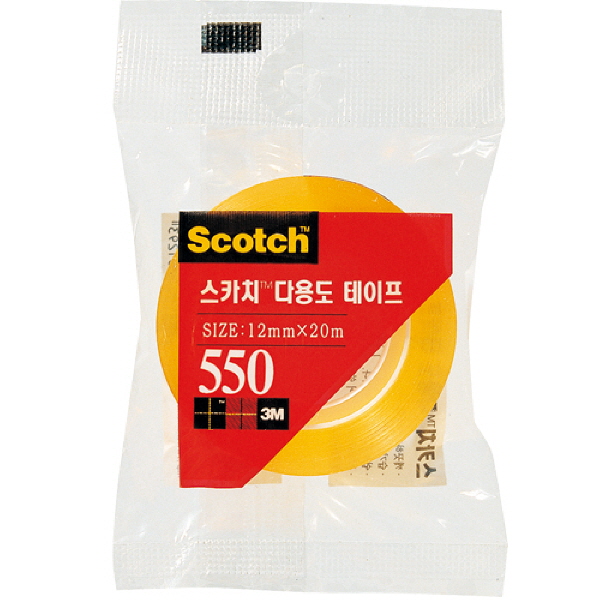 스카치 테이프 리필(550R/12mm*20M)